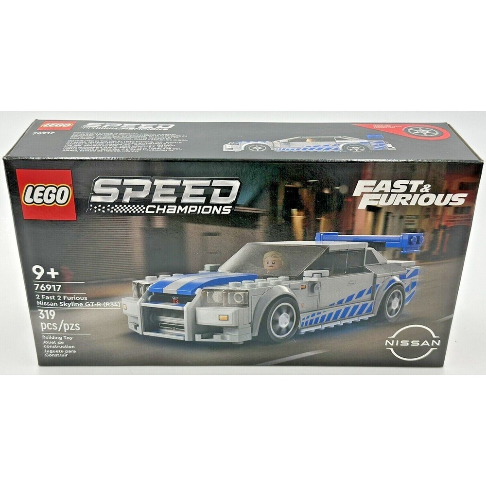 LEGO SPEED CHAMPIONS: 2 Fast 2 Furious Nissan Skyline Gt-R (R34) (76917)